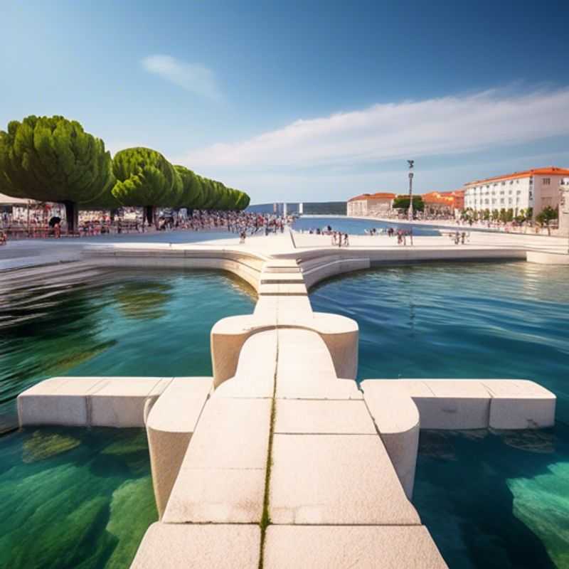 Uncovering the Timeless Allure of Zadar's Roman Ruins in Winter